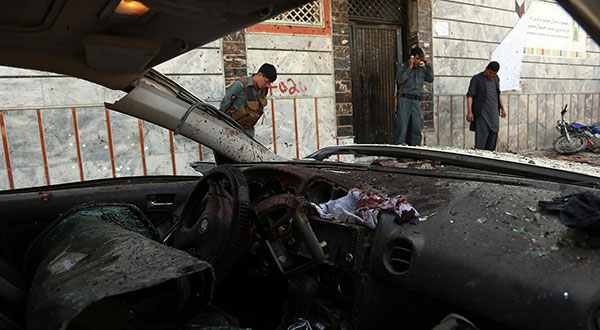 Afghanistan: Taliban Suicide Car Bomber Kills 6 Afghanistan: Taliban Suicide Car Bomber Kills 6